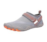 Water Shoes Men's Water Sneakers Swimming Beach Quick-Dry Wading Footwear Water Shoes Breathable Barefoot Sandals for Surfing Running Pool(Gray,45)