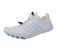Water Shoes Shoes Adult Waterproof Unisex Women Trainers Fashion Pattern Simple Solid Color Outdoor River Tracing Shoes Fast Fishing Shoes Kayaking Breathable Lightweight EVA, White, 41 EU 3X-Schmal