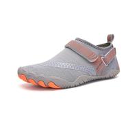Water Shoes Unisex Swimming Water Shoes Men Barefoot Outdoor Beach Sandals Upstream Aqua Shoes Plus Size Nonslip River Sea Diving Sneakers for Surfing Pool(A021-grey,44)