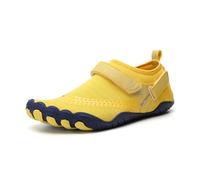 Water Shoes Unisex Swimming Water Shoes Men Barefoot Outdoor Beach Sandals Upstream Aqua Shoes Plus Size Nonslip River Sea Diving Sneakers for Surfing Pool(A021-yellow,36)