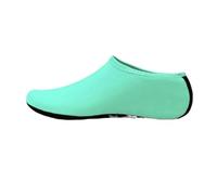 Water Shoes Unisex Water Shoes Swimming Diving Socks Summer Aqua Beach Sandal Flat Shoe Seaside Non-Slip Sneaker Socks Slipper for Women Men for Surfing Running Pool(Sky Blue,XXL)