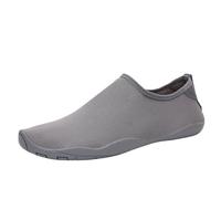Water Shoes Water Shoes Solid Color Unisex Sneakers Swimming Shoe Quick-Drying Aqua Shoes Beach Barefoot Shoes for Surfing Running Pool(Gray,45)