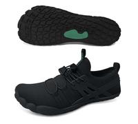 Water Shoes Women Quick Dry Barefoot Beach Swimming River Lake Pool Surfing Kayaking, black, 7/8 UK