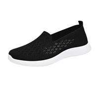 Water Shoes Womens Slip On Running Shoes Non Slip Walking Shoes Lightweight Gym Workout Shoes Breathable Fashion Sneakers Black