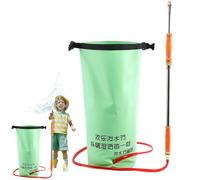 Water Shooter Backpack Water Squirter Outdoor Foam Spray Children's Party Water Hands Free Splash Battle Game Beach Pool Fun High Capacity Summer Activity Toy