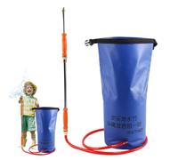 Water Shooter Backpack Water Squirter Outdoor Foam Spray Children's Party Water Hands Free Splash Battle Game Beach Pool Fun High Capacity Summer Activity Toy