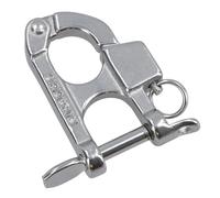 Water Ski Hook Quick Release 60mm Marine Grade Stainless Safety Shackle 316