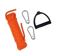 Water Skiing Rope With Handle & Carabiner Buckles Nylon Tow Sled Cart Pull Wakeboard Water Sport Line For Wakeboard Kneeboard Snowboard Equipment