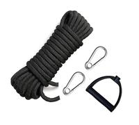 Water Skiing Rope With Handle & Carabiner Buckles Nylon Tow Sled Cart Pull Wakeboard Water Sport Line For Wakeboard Kneeboard Snowboard Equipment