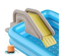 Water Slide For Inflatable Pool,Outdoor Water Park Anti-Tip Slides | Inflatable Slides For Ground And Buried Pools