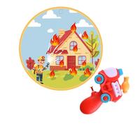 Water Soaker | Cartoon Outdoor Squirt - Children's Firefighter Toy, Fun Spray Squirter | Multi-Functional Outdoor Water Fight For Garden, Swimming Pool, Beach, Park