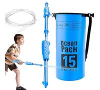 Water Soaker for Children | Large Backpack Water Spraying Soaker Toy | Multi-Players Interactive Bathing Playing Hot Days Pool Game for Seaside, Beach