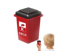 Water Soaker - Trash Can Design Summer Activity for Hydration | High Capacity Reservoir with Rapid Pump Action & Nozzles, Novelty, Squirting Toy for Patio, Garden, Outdoor and Beach