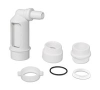 Water Softener Air Gap with 1/2-inch Barb Connector for Installation on a 1-1/2-inch Standpipe with PVC Trap Adapters