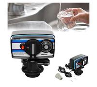 Water Softener Control Valve Head with 12-Day Timer, Automatic Operation for Resin Tanks, Compatible with 110/220V Systems