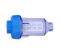 Water Softener Filter for Washing Machines Showers Toilets with Clear Housing Enabling Direct Observation of Filtration Media State (2)