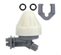 Water Softener Nozzle Kit Compatible with 7165704 WS15X1002 Venturi Assembly Gasket Set for Brine Tank Overflow Fix for ge for kenmore Plastic for beige