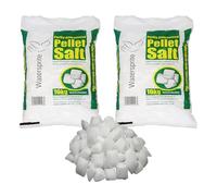 Water Softener Salt Tablets 10kg 2 Packs, PDV Food Grade Quality Tablet Salt for Water Softener Compatible to All Water Softner Machines Pillow Shaped Salt Tablet for water softeners (2 Packs, 10 KG)