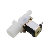 Water Solenoid Valve, G3/4 Normally Closed Electric Solenoid Valve, Plastic Inlet Valve Replacement for Home Dishwasher, Coffee Machine - DC 12V