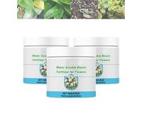 Water Soluble Bloom Fertilizer for Flowers,Water-Soluble Plant Nutrients and Fertilizer,for Indoor & Outdoor Plants Growth (3PCS)