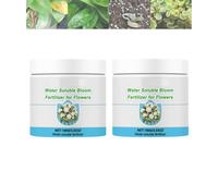Water Soluble Bloom Fertilizer for Flowers,Water-Soluble Plant Nutrients and Fertilizer,for Indoor & Outdoor Plants Growth (2PCS)