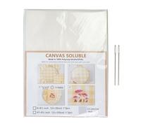 Water Soluble Cover Stabilizer - Water-Soluble Film for Knitwear | Auxiliary Stabilizer for Sewing Basting Shirt Letter Bags Halloween Beginners Crafts Manual