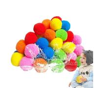 Water Sponge Balls - Reusable Sponge Water Balls for Swimming Pools | Compact Hydrating Balls, Interactive Parenting Game - Children for Beaches Water Parks Swimming Pools