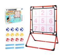 Water Sports Throwing Activity - Premium 2-in-1 Grid Ball Throw Set, Strategic Educational Recreation Toy System | Home Children Playground Garden Family Lawn Garden School Adults Birthday Holiday BA