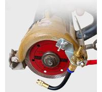 Water Spray Attachment for Angle Grinders - 7 Inch Dust Reduction Nozzle with Aluminum Tube Compatible with 4.5 to 7 Inch Grinders for Stone and