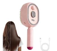 Water Spray Hair Brush | Rechargeable Massage Comb For Blowout Styling