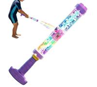 Water Spray Toy, Rainbow LED High Pressure Game with Pull-Out Mechanism, Water Toy, Suitable for Lake, Park, Camping, Picnic, Party, Swimming Pool, Outdoor, Outdoor, Garden and the Hind