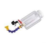 Water Sprayer Nozzle for Cutting Machines and Angle Grinders - Metal and Plastic Water Filling Device with 500 mL Capacity, Dust-Reducing Sprinkler Nozzle for