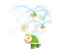 (Water Spraying Turtle-Green) 25 water spray rocket baseball helicopter frog outdoor sprinkler toy lawn water play toy