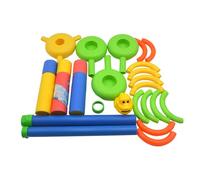 Water Squirt Toys, Water Game Fighting Toy, Interactive Activities with Throw Ring Backyard Games for Outdoor Garden Beach Swimming Pool Party Adults Boys Kids