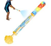 Water Squirter - 70-Hole Illuminated Spray Launcher, LED Outdoor Splash Activity Device, Colorful Backyard Recreation Toy For Beach, Pool, Garden, Birthday Gathering, Summer Entertainment, Kids