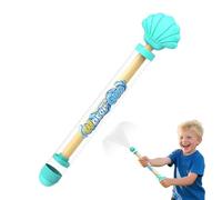 Water Squirter, Pull Out Water Squirter,13.78x2.56in Shell Shaped Design, Outdoor Backyard Accessory, Beach Pool Entertainment for Firework, Event Fun, Summer, Playtime