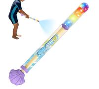 Water Squirter Toy, Light Up Squirter, Professional Spray 35x6.5x3.5cm for Boys Girls Summer Backyard Beach Pool Garden Outdoor Game Hardware Gear Reliable Support Care Daily Use Modern Space Items