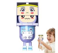 Water Squirts For Kids | Square Head Cartoon Water Game Fighting Toys,Interactive Beach Outside Games For Kids Adults