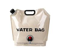 Water Storage Bag Camping - 8.5L Soft Foldable Reservoir Container with Spout - Water Container Pouch - for Hiking, Camping, Backpacking, Fishing, Road Trips, Mountaineering, Sports, Travel, Concerts,