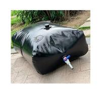 Water Storage Bladder Tank Containers, 20-1585 Gal Black Collapsible Wear-Resistant PVC Soft Waters Bag for Planting Watering, Truck, RV, Drought Resistance(1.2x0.8x0.79/757L/200gal)