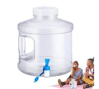 Water Storage Container - 7.5 Liters Transparent Leakproof Beverage Container,Outdoor Water Tank With Faucet,For Hiking Outdoor Picnic Parking Party Backpack Tour Garden Patio Grilling Campfire