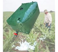 Water Storage Container, Outdoor Farm Watering Collapsible Water Storage Bladder Portable Water System Emergency Water(350L/0.7 * 1 * 0.5M)