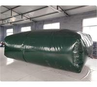 Water Storage Container, Outdoor Farm Watering Collapsible Water Storage Bladder Portable Water System Emergency Water(350L/0.7 * 1 * 0.5M)