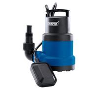 Draper 250W Portable Submersible Water Pump|Max Flow Capacity 6480 l/h Electric Pump | Thermal Overload Protection | Integrated Float Switch |10M Cable Draining Pump| 98912