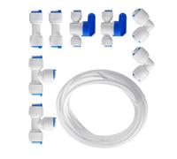 Water Supply Line Hose Waters Purification Fittings Assembly for Fridges and Ice Makers Water Hose Set