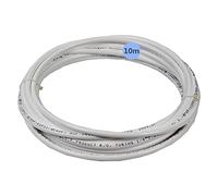 Water Supply Pipe Filter for Refrigerator, Ice Maker & Reverse Osmosis Systems - 1/4 Inch, 6.35mm Diameter Tube, 10m Length