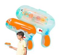 Water Syringe For Swimming Pool Toys - 2 Piece Water Game - Launch Cute Design Game For Outdoors Summer Party Competition Family