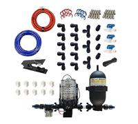 Water System Plumbing Kit - Large - 12V 10L 30 PSI Two Outlet Plumbing Bundle - For Campervans Motorhomes Fiamma Accumulator Expansion Tank A20 Filter