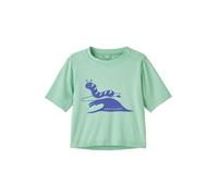 Water T-Shirt Patagonia Baby Cap SW T-Shirt (Caterpillar Chiller: Rinsed Green) Baby