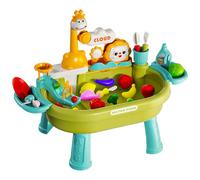 Water Table for Kids | Kids Sand Water Table Toys | Electric Summer Outdoor Toy With Fishing Game for Patio Park Indoor Backyard Playground Preschool Camping